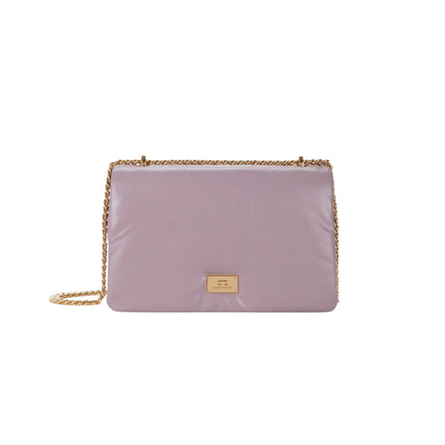 Borsa Donna a tracolla Puffy media Viola Elisabetta Franchi- Francavilla Moda